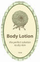 Soothing Vertical Oval Bath Body Label